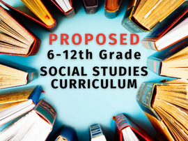  Image of textbooks forming a circle around title of topic